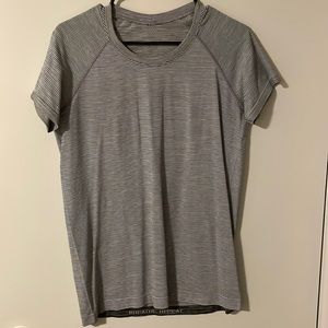 Lululemon size 12 striped t shirt